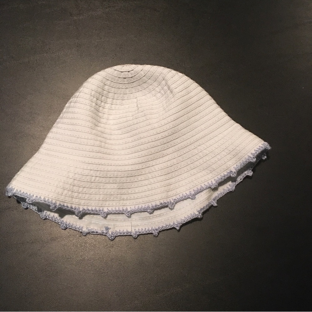 Janie and jack 12-24 months girls hat blue periwinkle